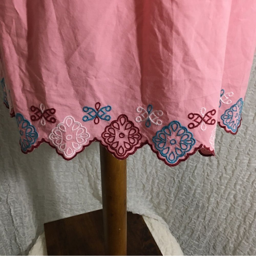 Loft Cold Shoulder Embroidered Top Size Small - Picture 8 of 12